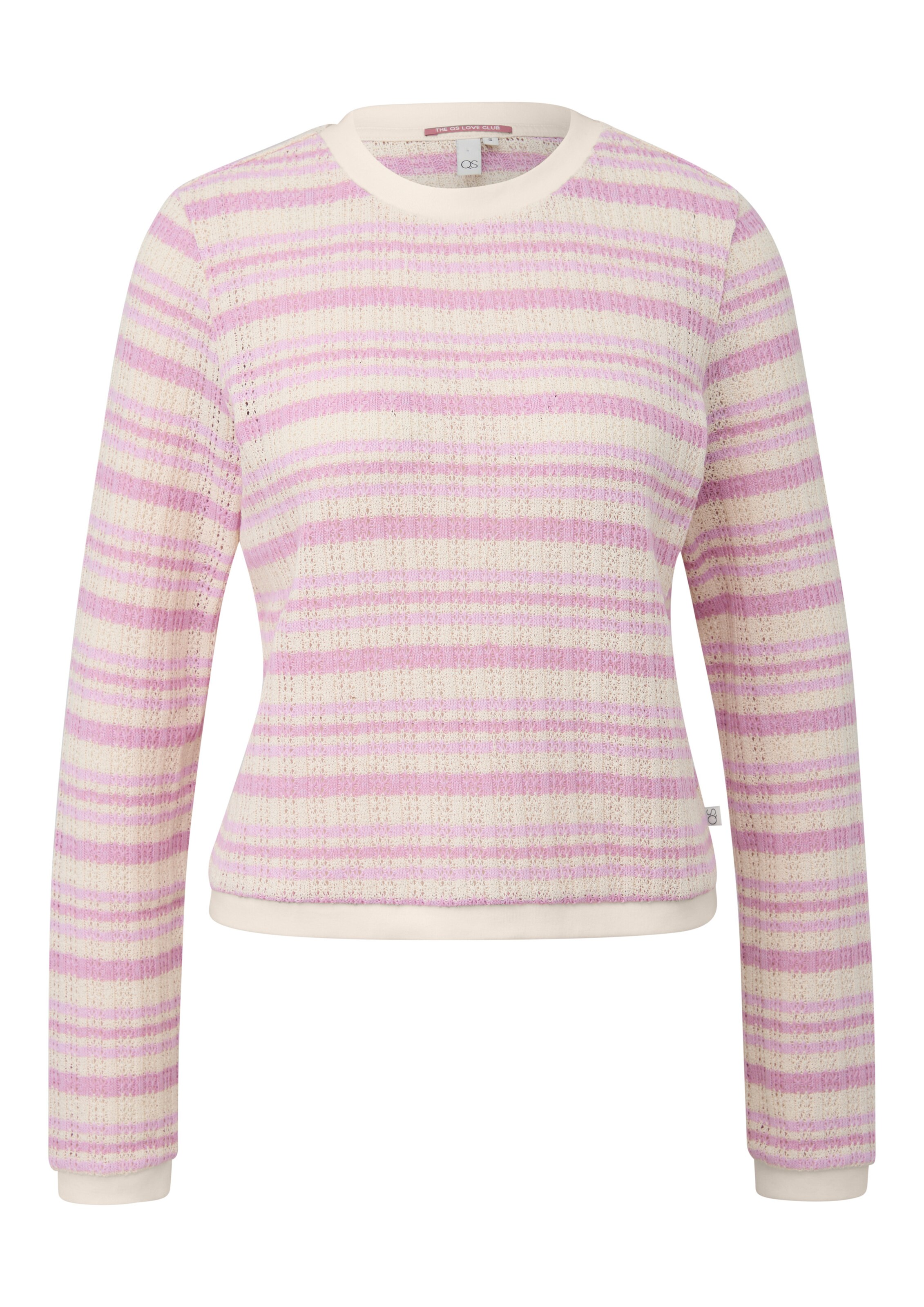 QS T-Shirt in Pink: Vorderseite