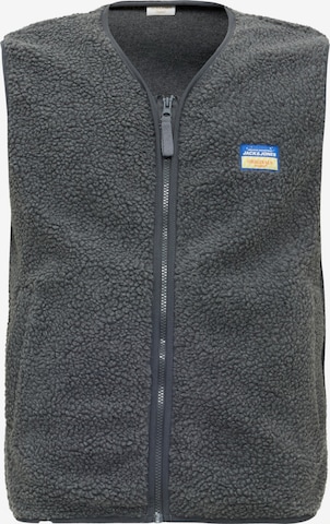 Gilet 'JORPOCKY' di JACK & JONES in grigio: frontale