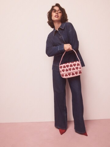 rožinė Next Rankinė ant peties 'Heart Beaded'