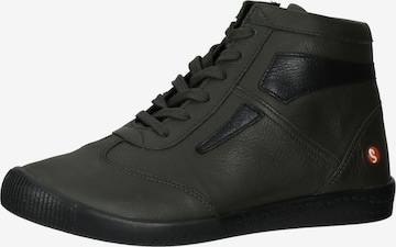 Softinos Stiefelette in Grün: Vorderseite