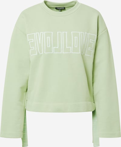 ONE MORE STORY Sudadera en menta / blanco, Vista del producto