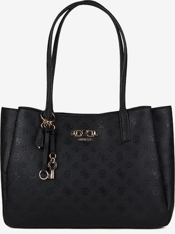 Sacs à main 'Anise Multi Comp Tote' GUESS en noir : devant