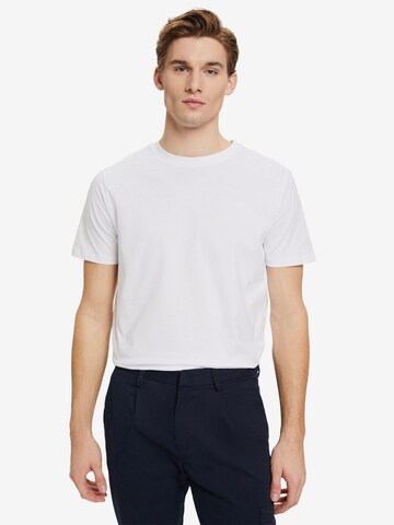 ESPRIT T-shirt i vit: framsida