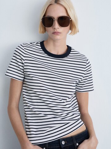 MANGO Shirt 'RITA' in Blue: front