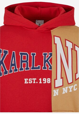 Sweat-shirt Karl Kani en rouge