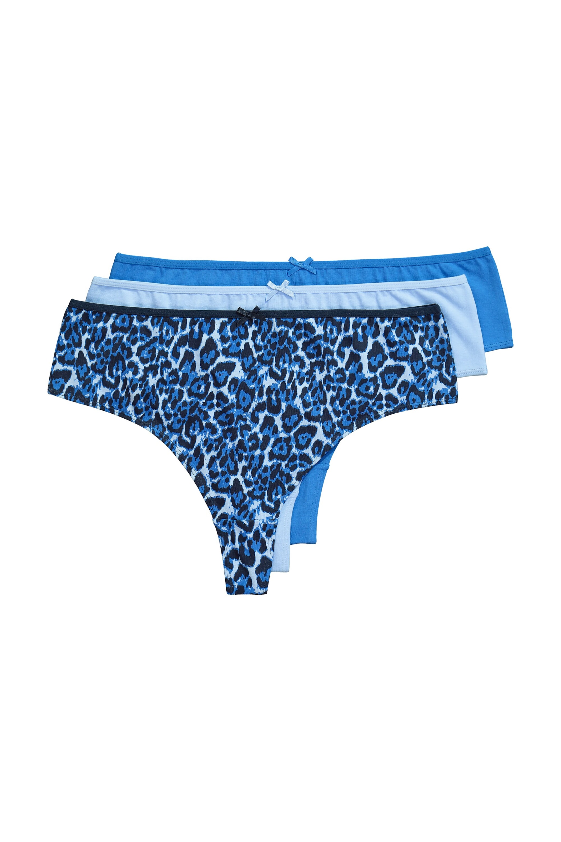 Ulla Popken Thong in Blue: front