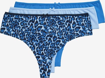 Ulla Popken String in Blau: Vorderseite