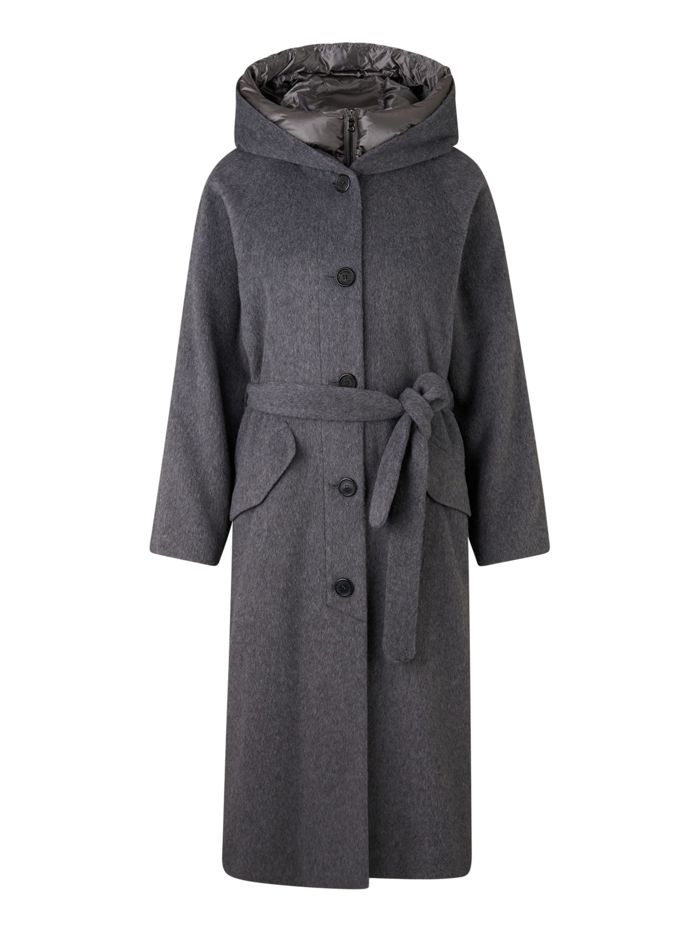 BOGNER Winter Coat 'Runa' in Grey: front