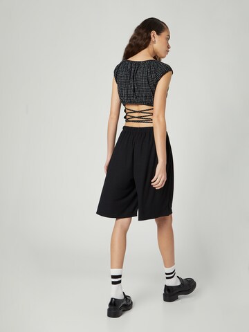 Wide leg Pantaloni 'Robin' di Bella x ABOUT YOU in nero