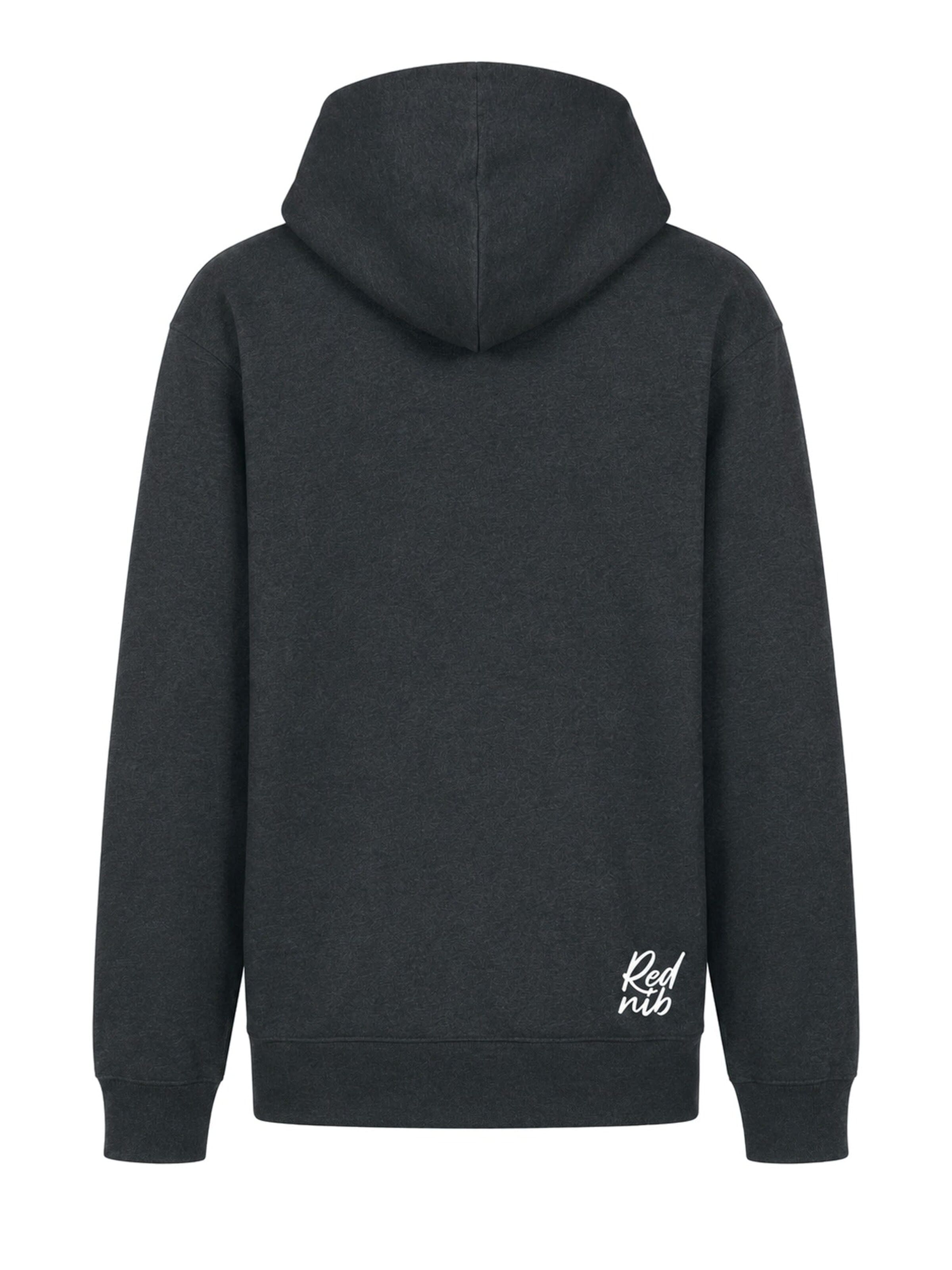 Rednib Zip-Up Hoodie 'Express Stitch' in Grey