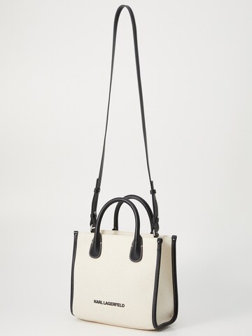 Borsa a mano di Karl Lagerfeld in bianco