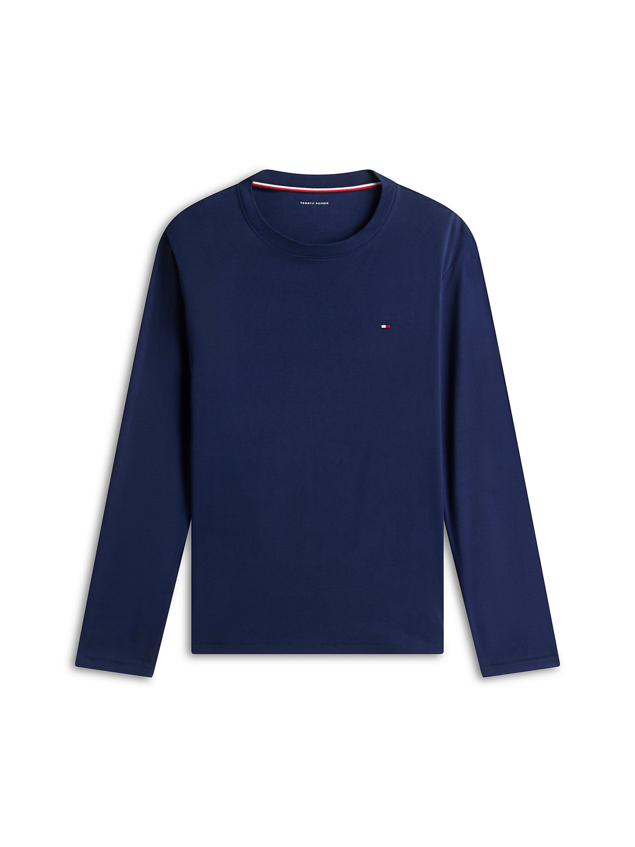 TOMMY HILFIGER Pyjama lang in Blau: Vorderseite