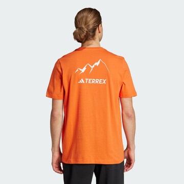ADIDAS TERREX Functioneel shirt in Oranje