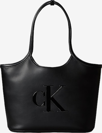 Calvin Klein Shopper in Zwart: voorkant