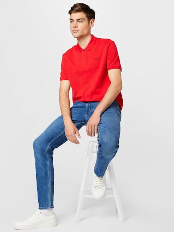 HUGO Тениска 'Donos' в червено