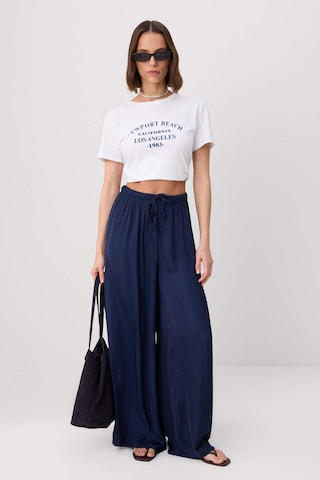 Trendyol Wide leg Παντελόνι σε μπλε