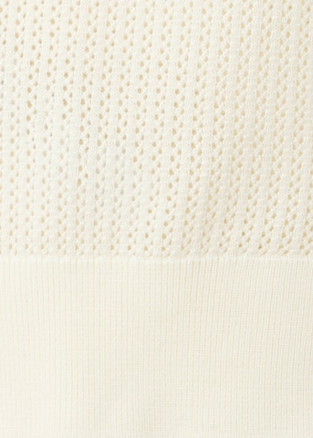 MANGO MAN Shirt 'Pointele' in White