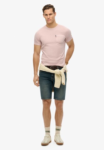 Superdry Shirt 'Essential' in Roze