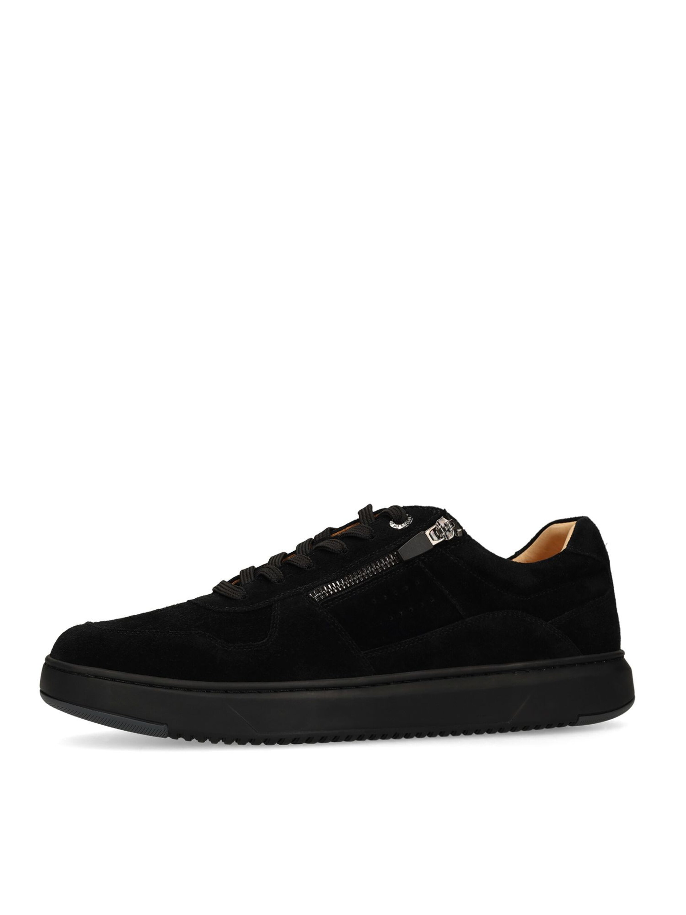 Baskets basses no stress en noir : devant