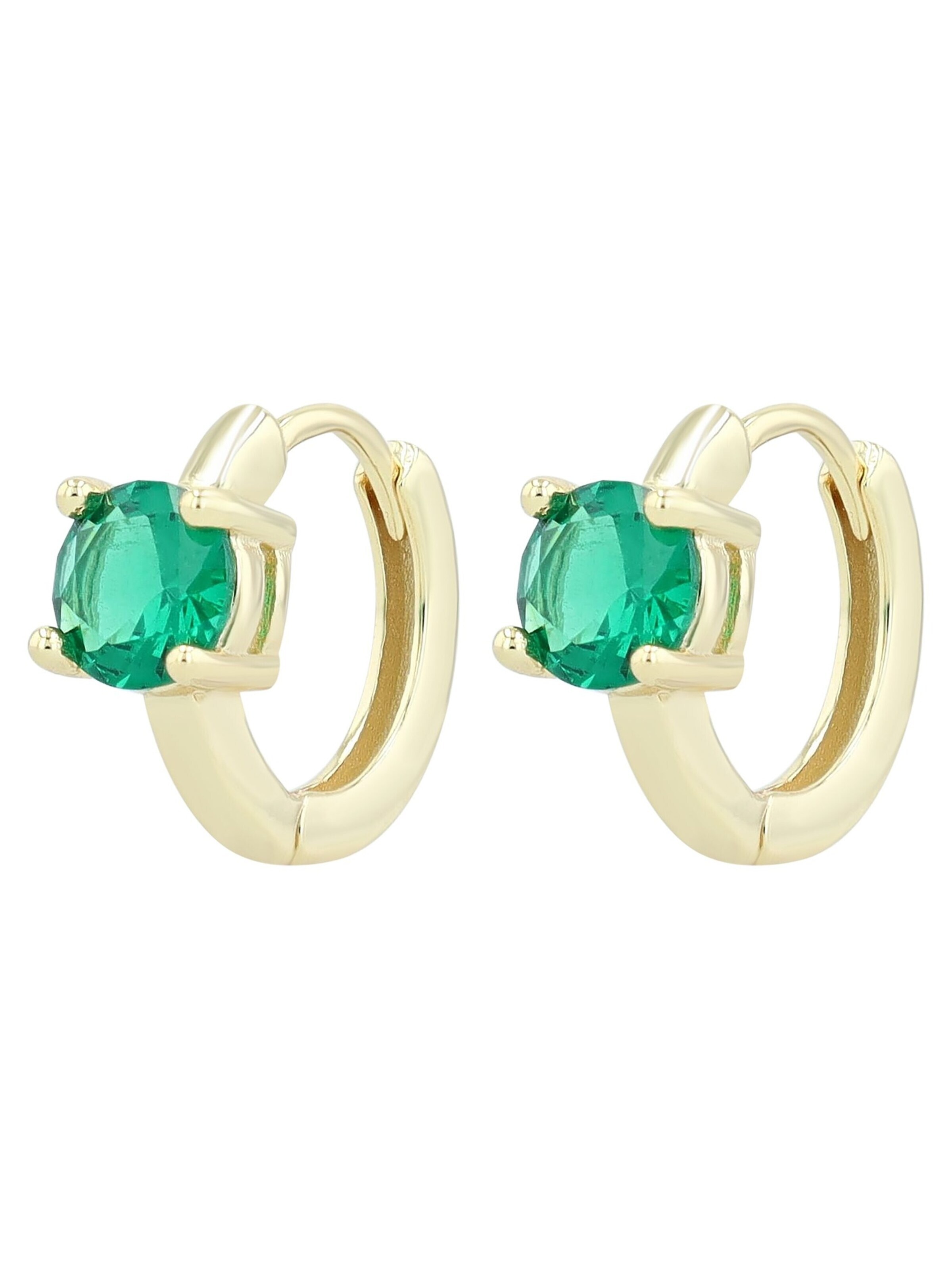 Akzent Earrings '"Victoria" aus 925 Sterlingsilber, rhodiniert, langlebig' in Gold
