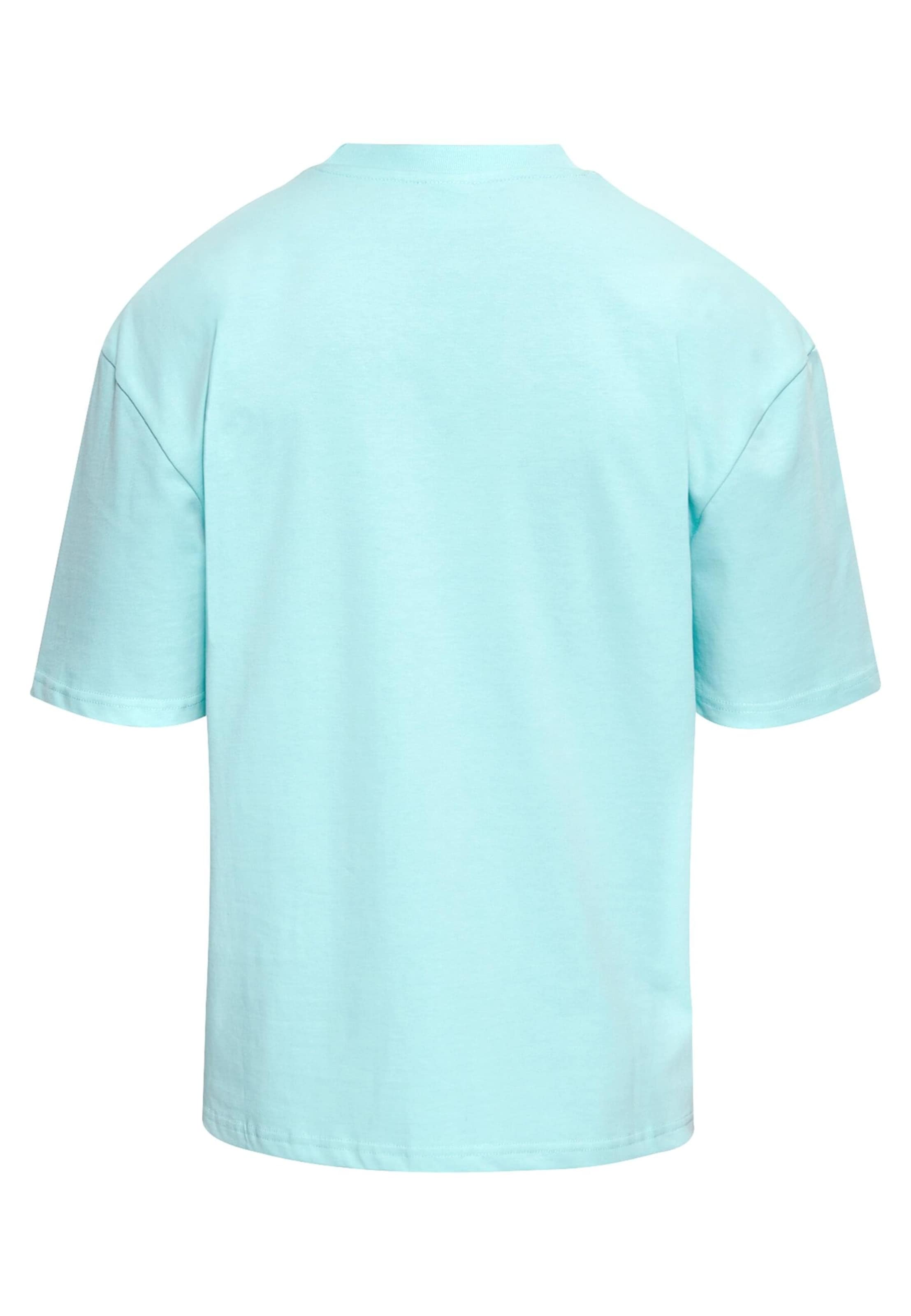 Dropsize T-Shirt in Blau