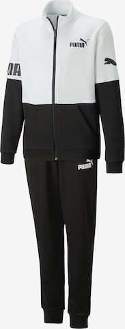 PUMA Jogging ruhák 'Power' - fekete: elől