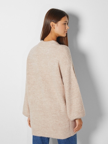 Bershka Sweater in Beige