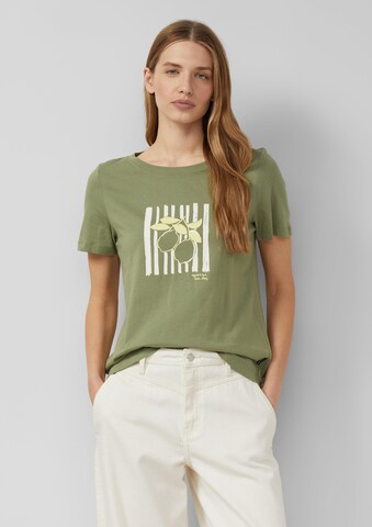 s.Oliver Shirt in Groen: voorkant
