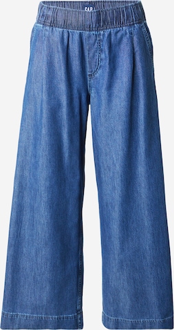 mėlyna GAP Plačios klešnės Džinsai 'MACKINAC': priekis