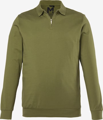 Men Plus Shirt in Grün: Vorderseite