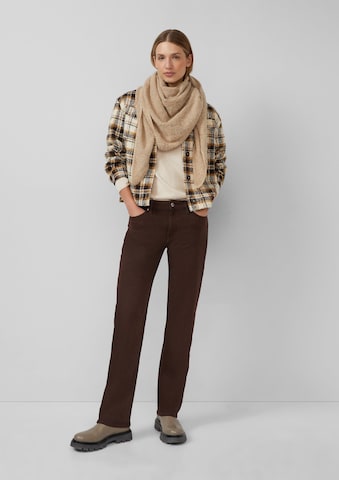 s.Oliver Schal in Braun: Vorderseite