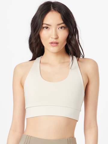 ABOUT YOU Sports Top 'Mila' in Beige: front