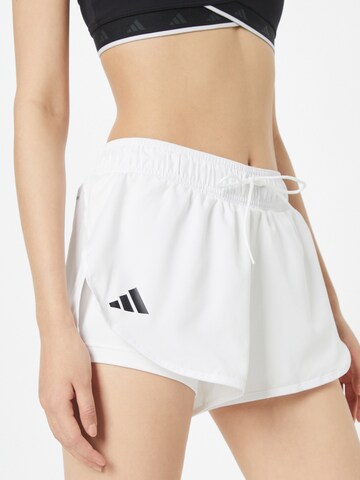 Regular Pantalon de sport 'Club ' ADIDAS PERFORMANCE en blanc