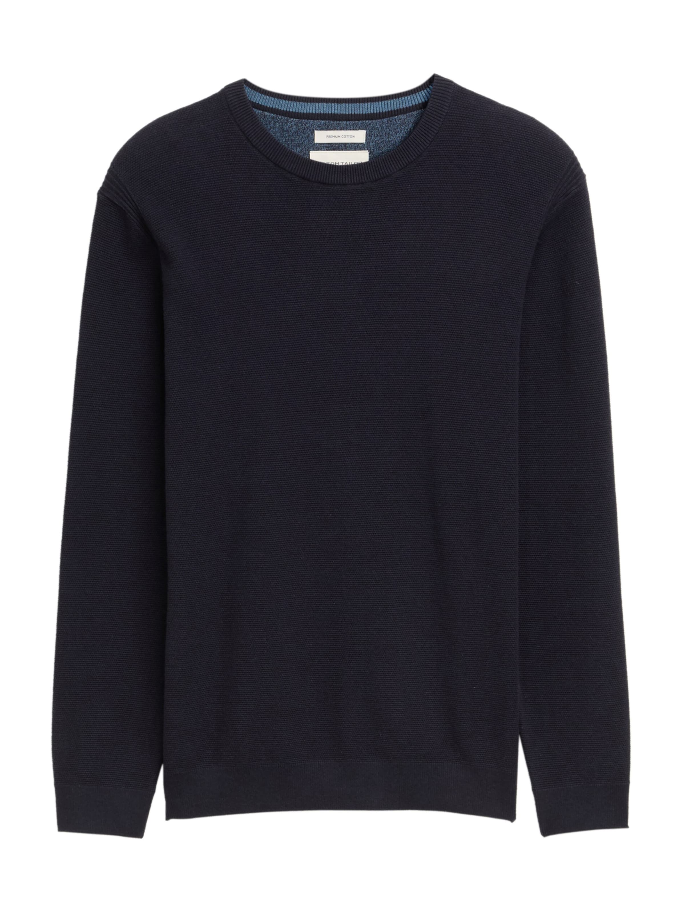 Pull-over TOM TAILOR en bleu : devant