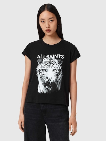 T-shirt 'STATIC ANNA' AllSaints en noir : devant