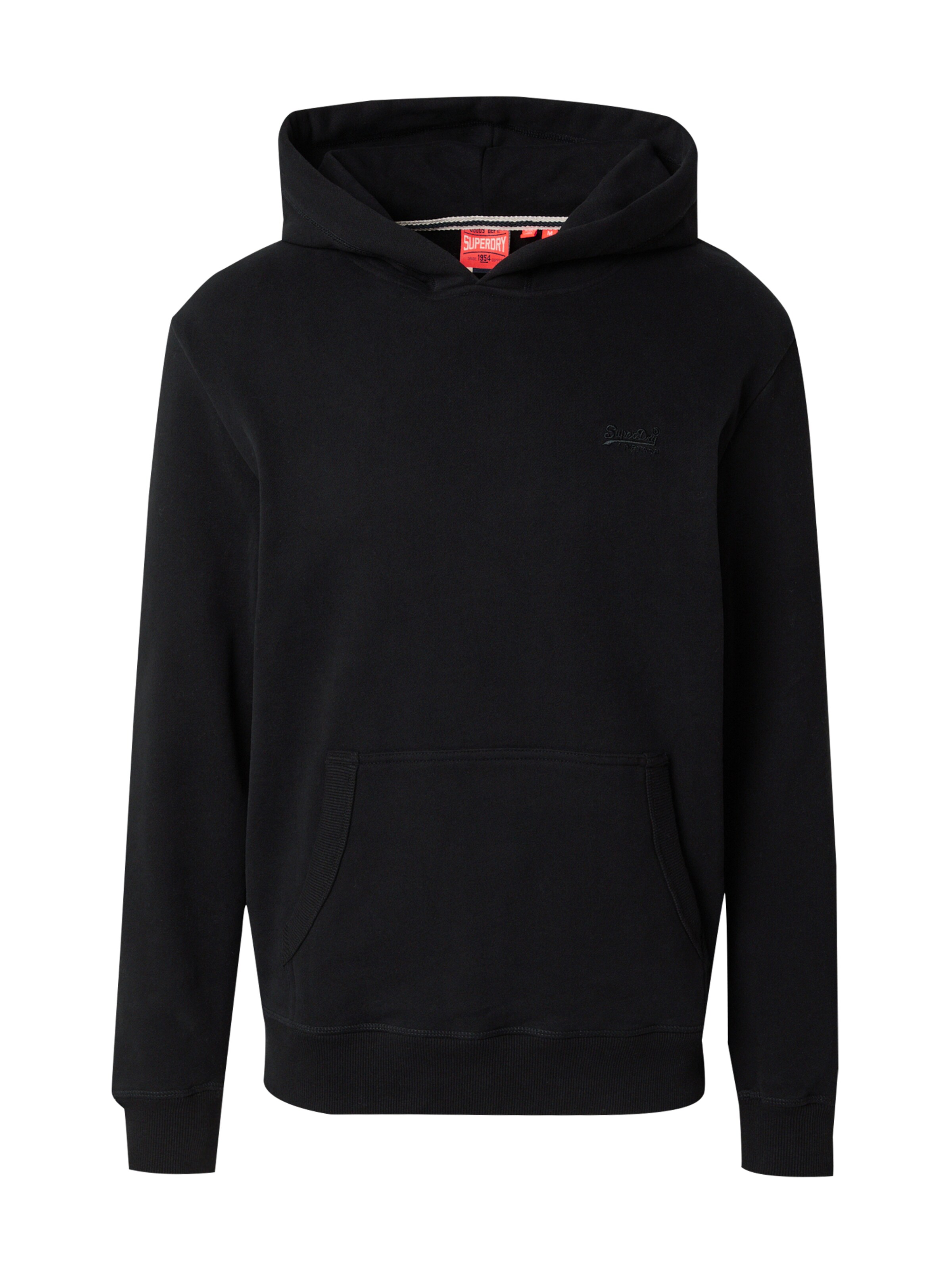 Superdry Sweatshirt 'Essential' in Black: front