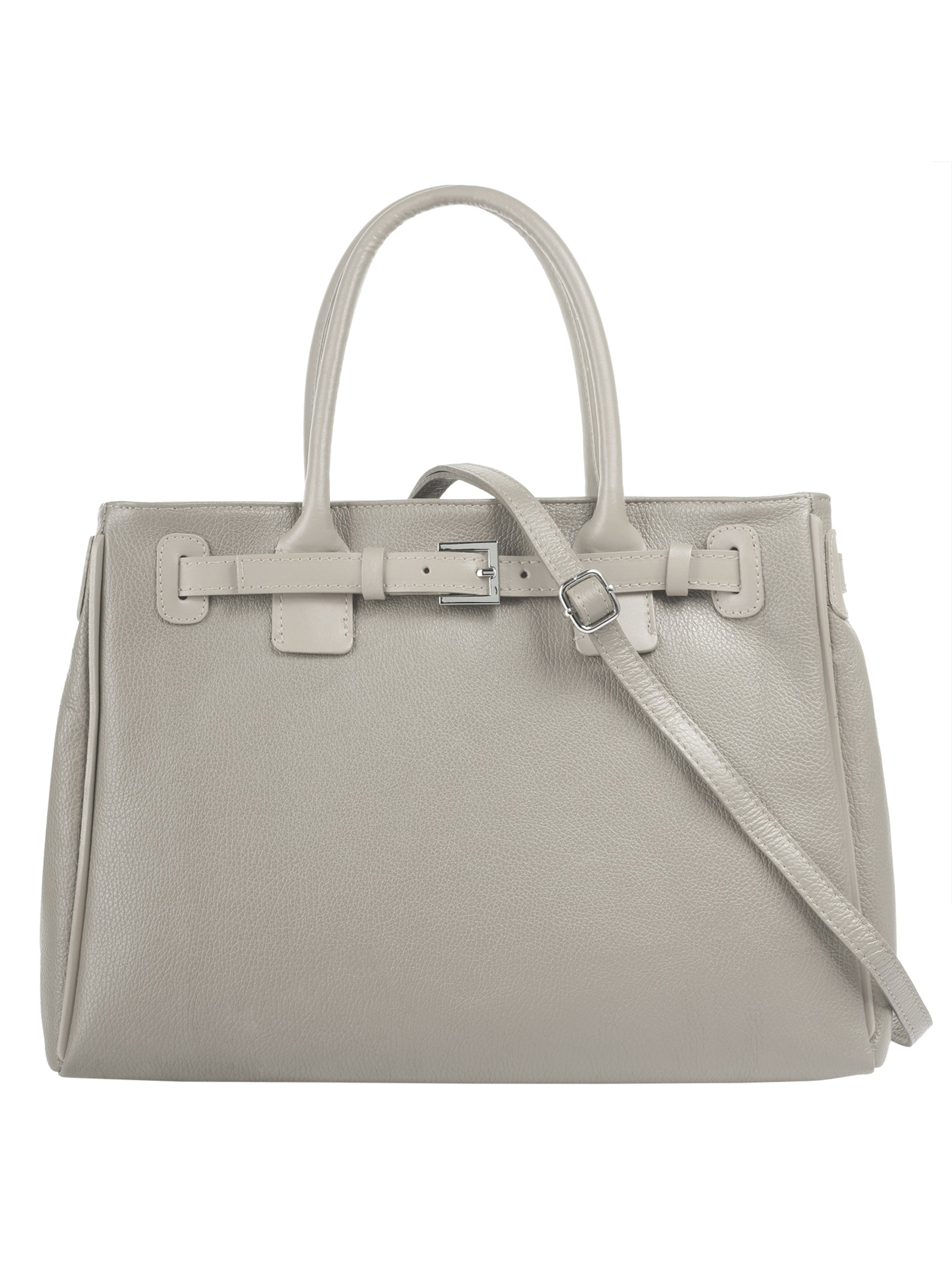 Cluty Handtasche‌‌ in Grau: Vorderseite