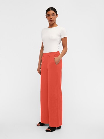 OBJECT Wide Leg Hose 'Lisa' in Rot