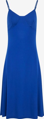 Morgan Dress 'Rina' in Blue: front