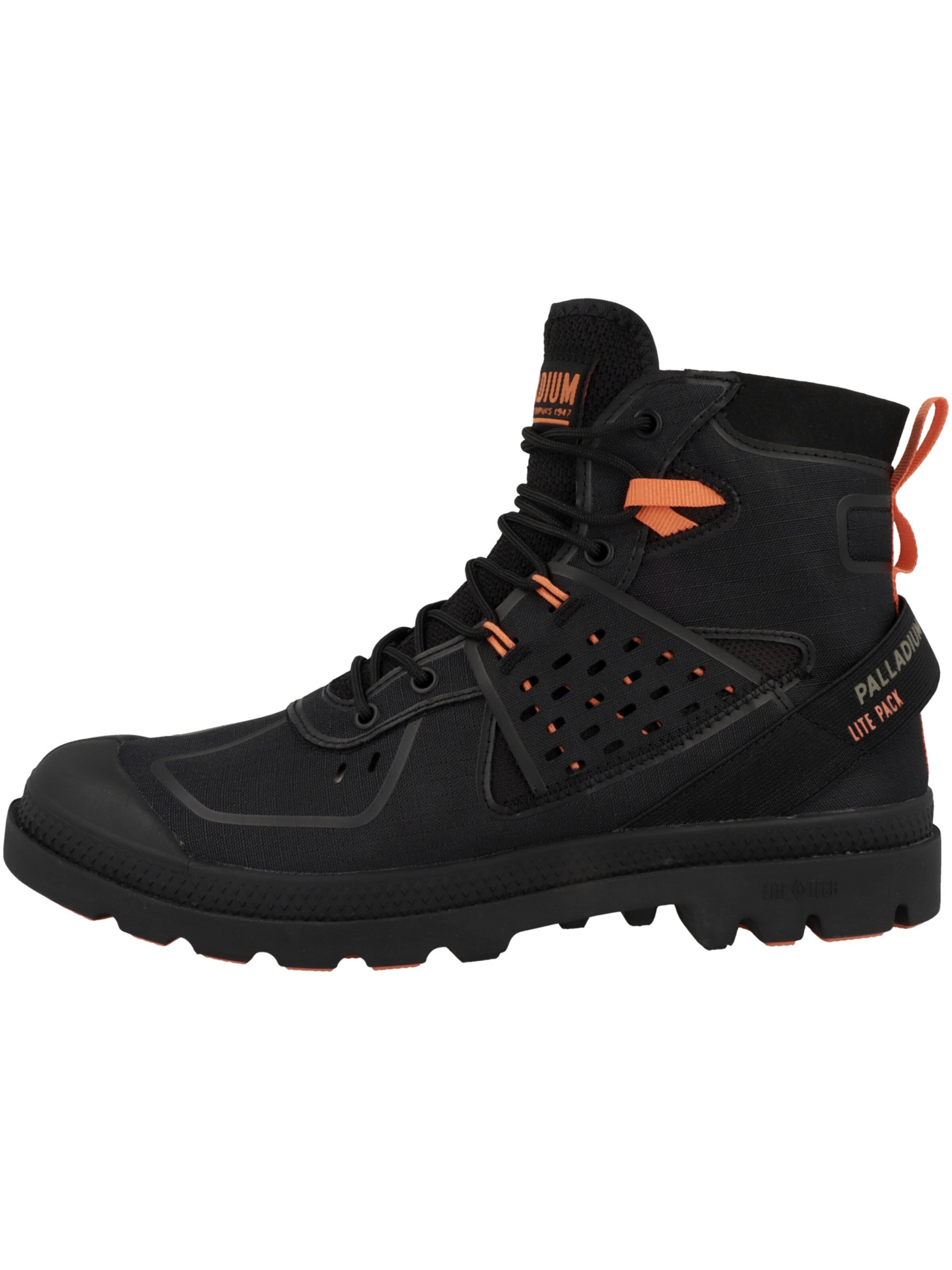 Palladium Lace-up boots 'Pampa Lite+ Pack' in Black