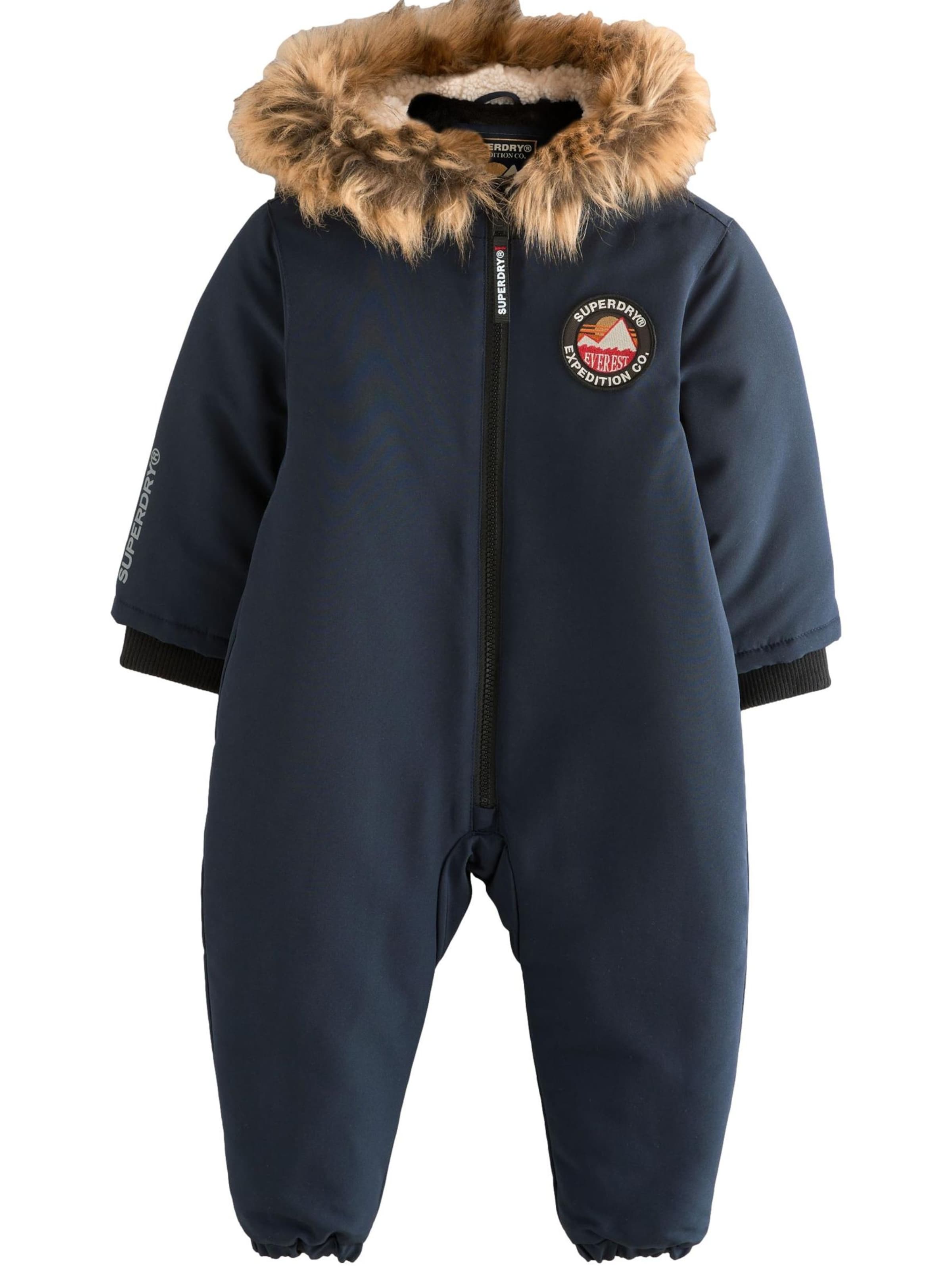 SuperdryJednodijelni komplet 'Everest' - plava boja: prednji dio