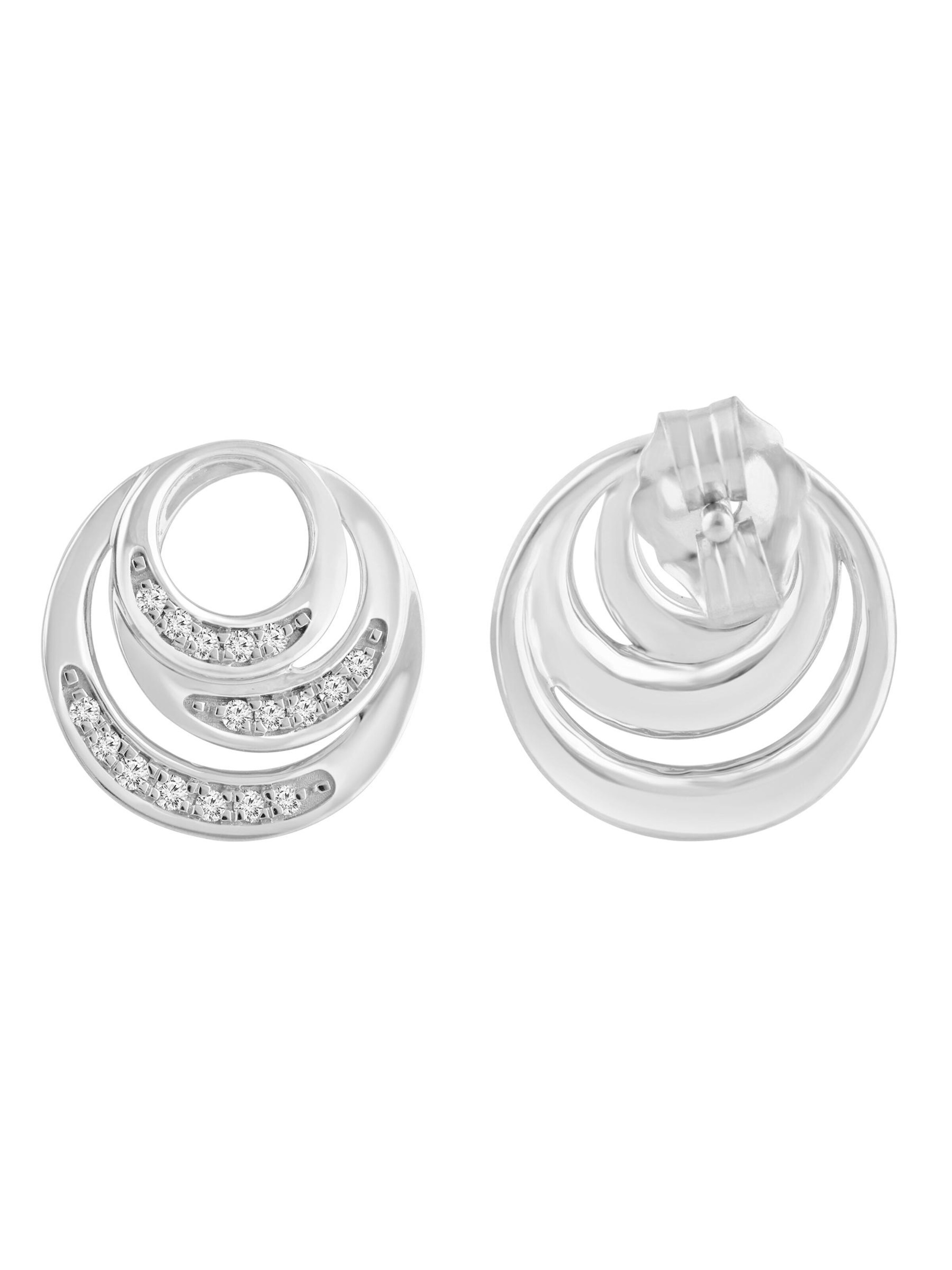 Diamant Exquis Earrings in Silver