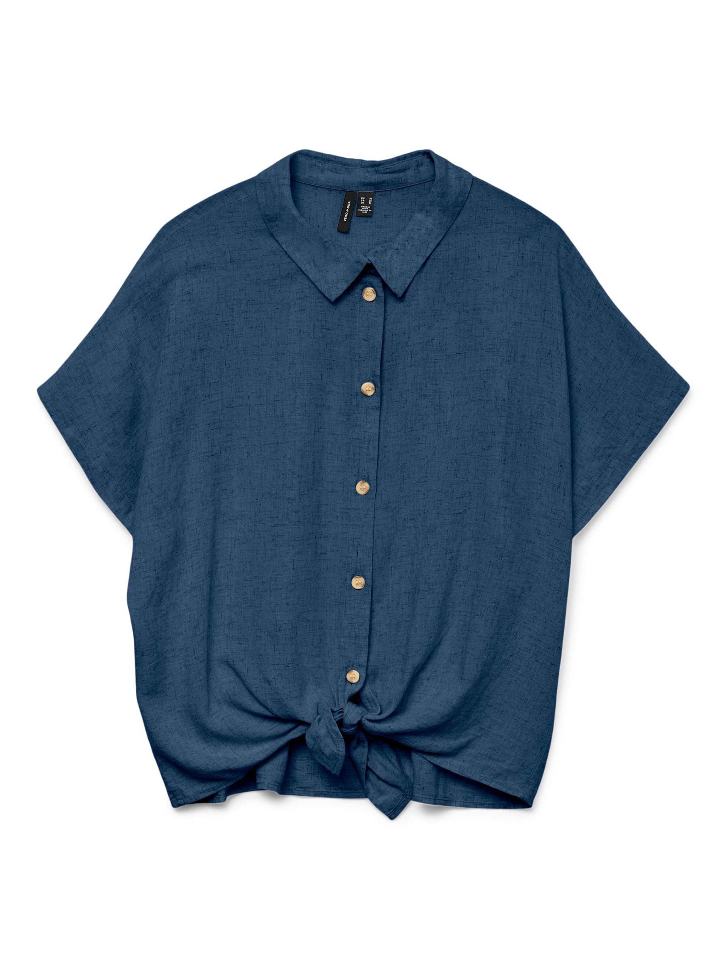 VERO MODA Blouse 'VMTHEA' in Blue: front