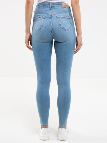 BIG STAR Skinny Jeans 'Melinda' in Blauw