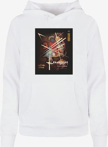 Merchcode Sweatshirt 'APOH - Theorist' in Wit: voorkant