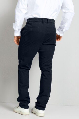 Coupe slim Pantalon chino Boston Park en bleu