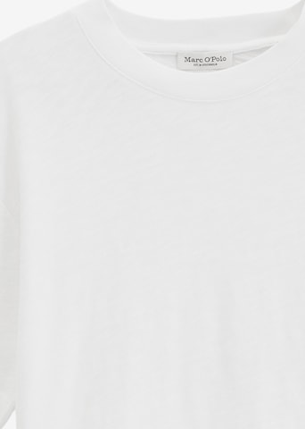 T-shirt Marc O'Polo en blanc : devant