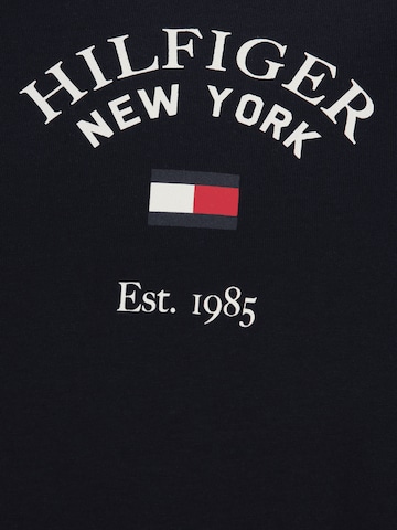 Tommy Hilfiger Big & Tall Μπλουζάκι 'VARSITY' σε μαύρο