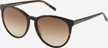 Lunettes de soleil 'TH 1724/S' TOMMY HILFIGER en marron : devant