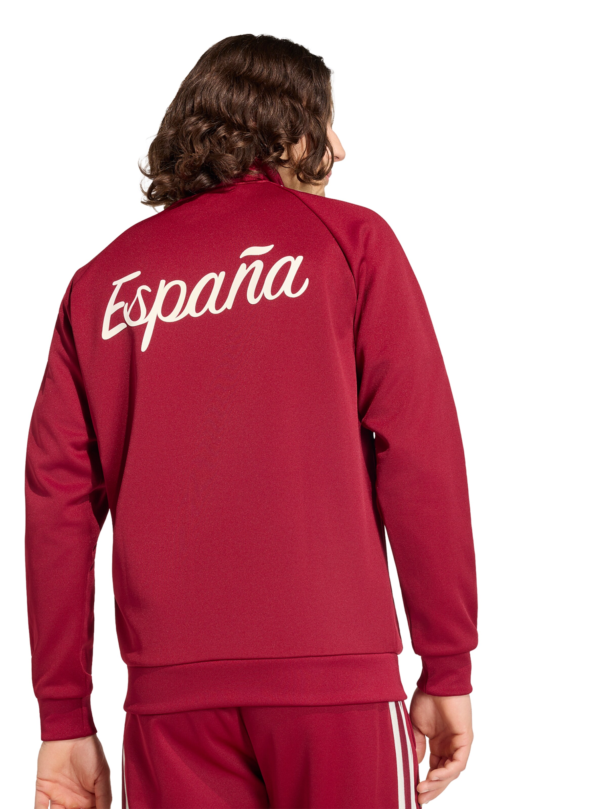 Bluză cu fermoar sport 'FEF OG' de la ADIDAS PERFORMANCE pe roșu